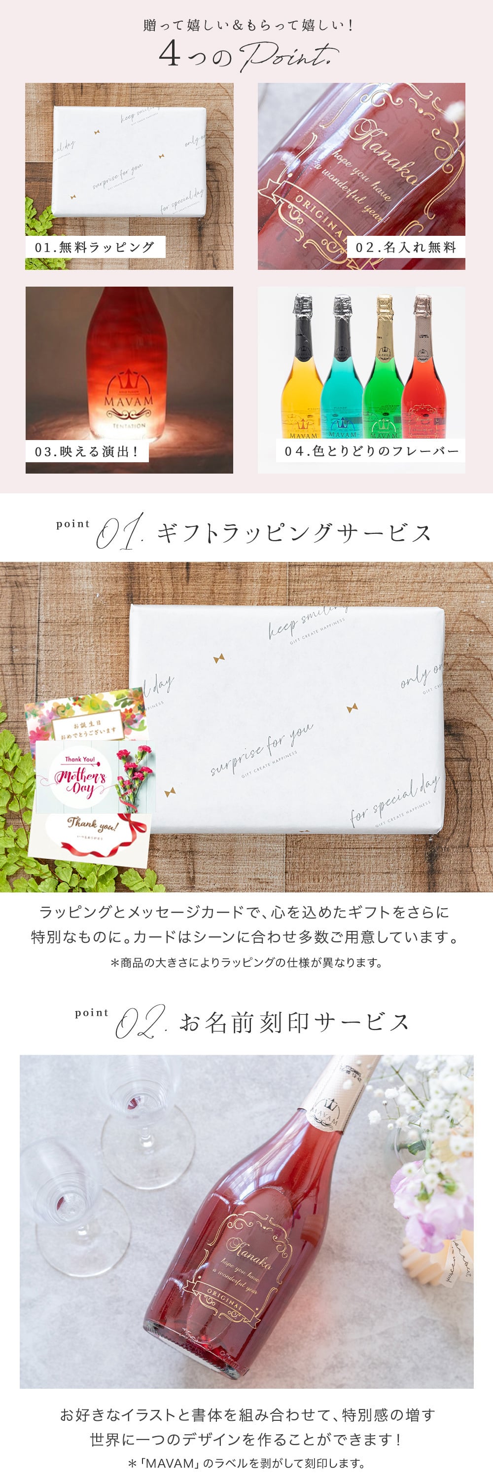 名入れ マバム テンテーション ルミナス 750ml スパークリング 甘口 パーティ 誕生日 名前入り 贈り物 ギフト ラッピング 白 無料メッセージカード ギフト 父の日 2026 プレゼント