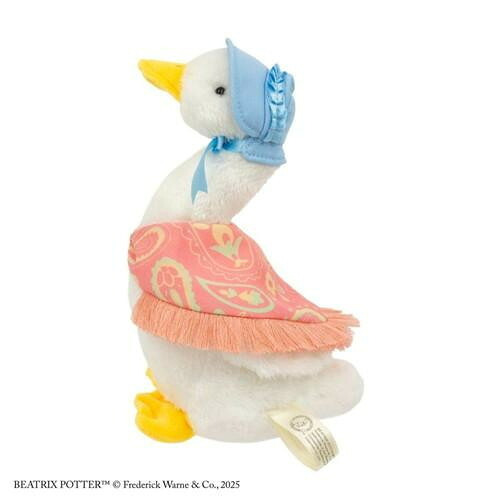 ピーターラビット ぬいぐるみ あひるのジマイマ 吉徳 ナチュラルシリーズ 人形 キャラクター グッズ 子供 キッズ ベビー ギフト プレゼント 誕生日 出産祝い インテリア 雑貨