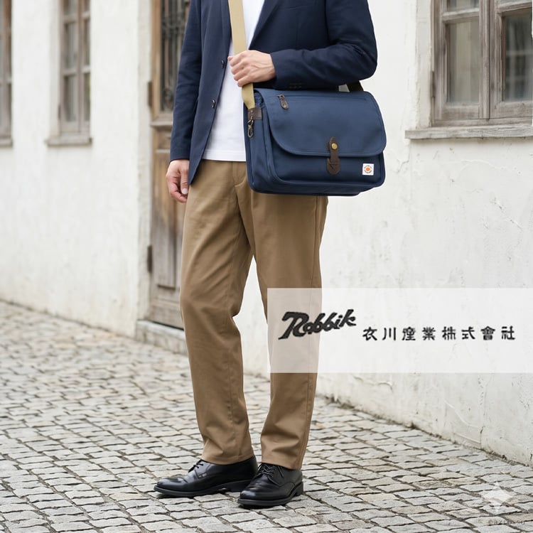 日本製 オーガニックコットン メンズ バッグ 帆布 ショルダーバッグ 春 夏 コットン バッグ 軽い シンプル 斜めがけ バッグ キャンバス バッグ 肩掛け バッグ ネイビー キャメル ブラウン カーキ岡山 デニム バッグ ホワイト 綿 男性 30代 40代 50代 ステッチオン 豊岡鞄 帆布バッグ