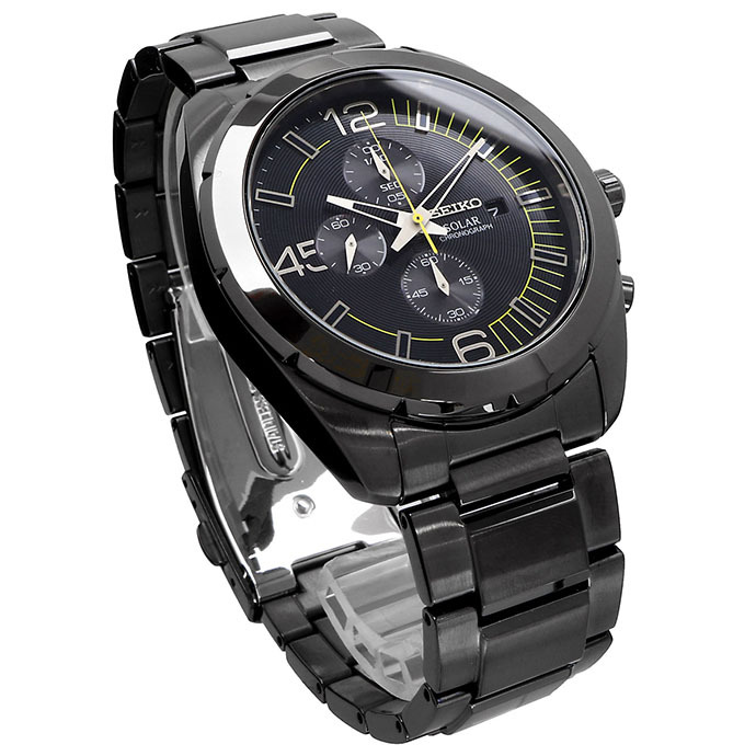 SEIKO 腕時計 セイコー 時計 ウォッチ ソーラー クロノグラフ 100M メンズ SSC217P1 [並行輸入品]
