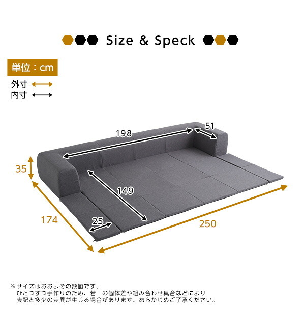 ソファ フロアマット付きLサイズ 幅250cm お家で洗えるカバーリングタイプ Plateau-プラトー- ソファー リビングソファ リビング家具 ソファ家具 応接家具 リクライニング 日本製 寝具 sofa ローソファ カーバーリングソファ 新生活