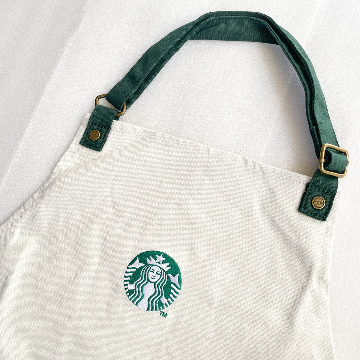 スターバックス ポケモン エプロン 大人用 メンズ レディース 綿100% グレー ポケット付き スタバ コラボ ユーティリティエプロン コーヒーコネクション STARBUCKS
