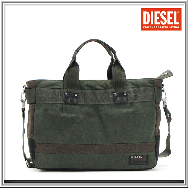 DIESEL ディーゼル ハンドバッグ トート ショルダーバッグ メンズ 