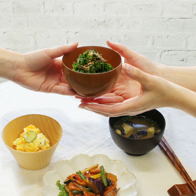 ボウル お椀 食洗機 汁椀 茶碗 茶わん 木製 かわいい 小 大 ギフト おしゃれ オシャレ 漆 木 結婚祝い シンプル 子供 安心 味噌汁 天然木 子ども 小さめ 手洗い 割れない ウッド サラダ お味噌汁 素敵 ご飯 漆器 軽い
