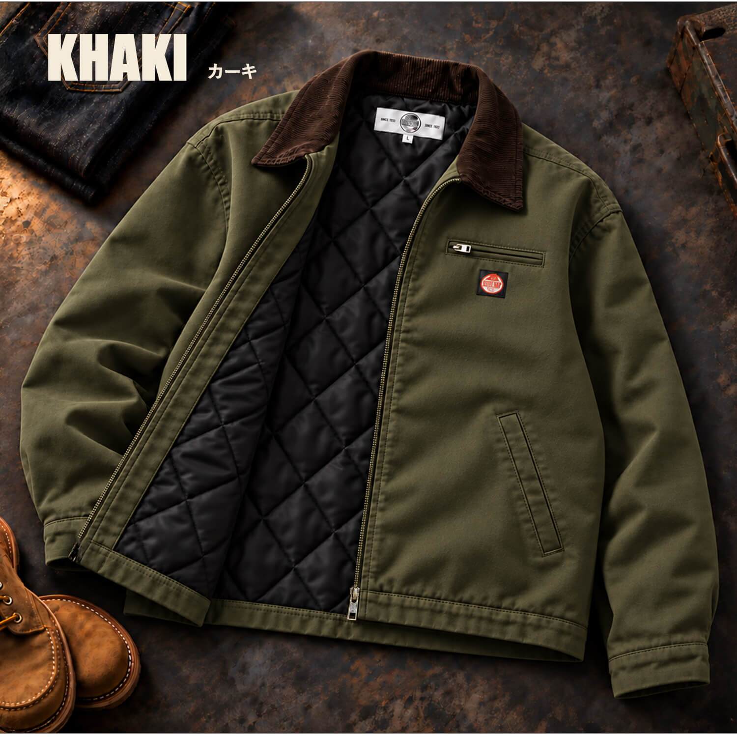 RED KAP レッドキャップ タッグジャケット ドリズラージャケット メンズ RDK-2601 スイングトップ ブルゾン アウター YKK コーデュロイ 襟付き 太畝 8WEL 総裏 ツイル ワンウォッシュ ドローコード ワイドシルエット ストリート カジュアル アメカジ M L XL 2026FW Karlas