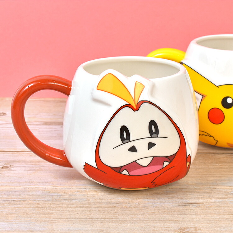 マグカップ ポケモン ピカチュウ ホゲータ こども キッズ フェイスマグ キャラクターマグ ポケットモンスター サンアート キャラクター グッズ かわいい 食器 カップ コップ 立体 フェイス 350ml コーヒーカップ ティーカップ 陶器 おしゃれ 大人 プレゼント ギフト 雑貨