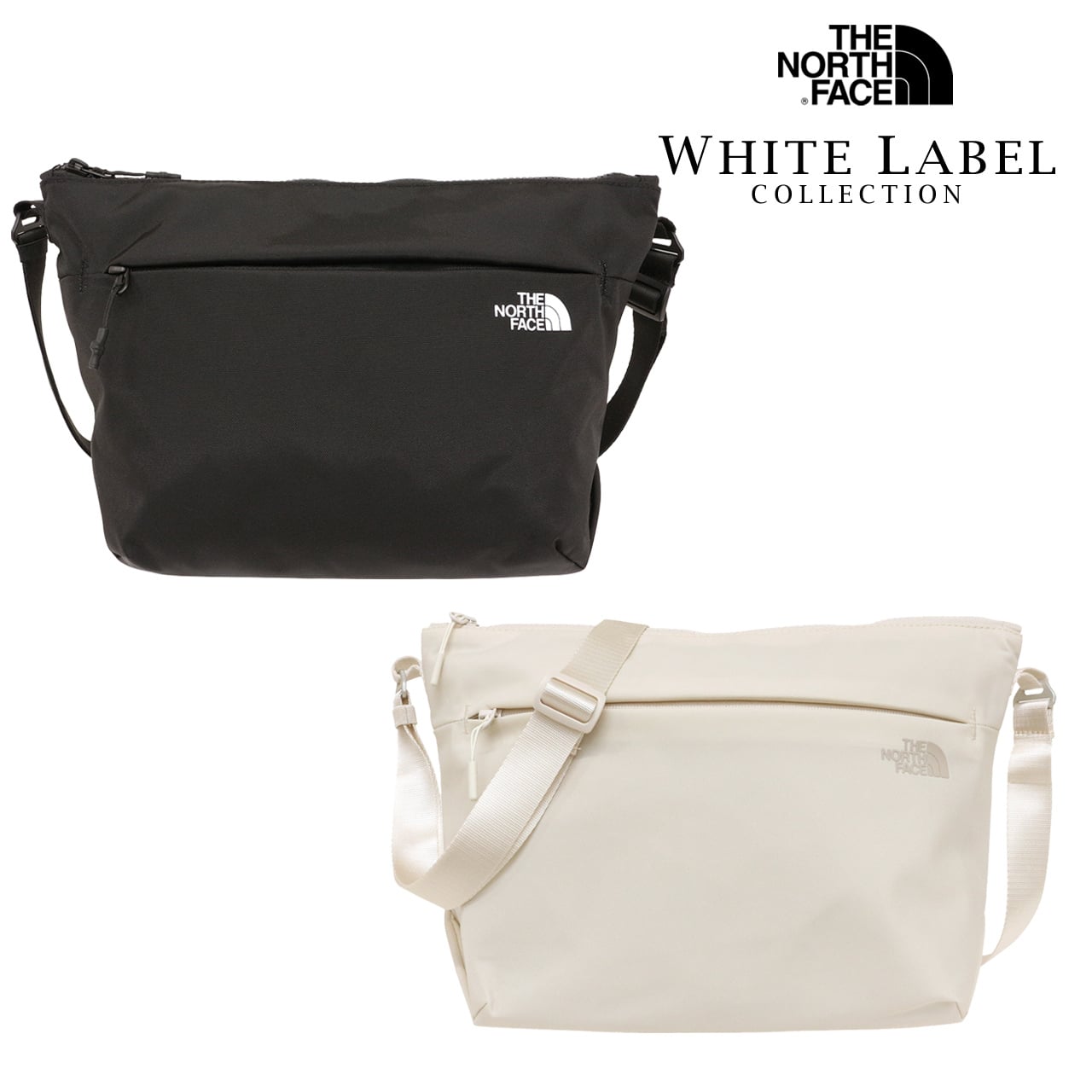  ザ・ノース・フェイス バッグ クロスバッグ THE NORTH FACE ホワイトレーベル WHITE LABEL ショルダーバッグ 韓国 SP CROSS BAG M 5L 斜め掛け メンズ レディース NN2PS10 (NN2PR22) 選べる2カラー 【ラッピング無料 誕生日 お祝い プレゼント ギフト 贈り物】 送料無料