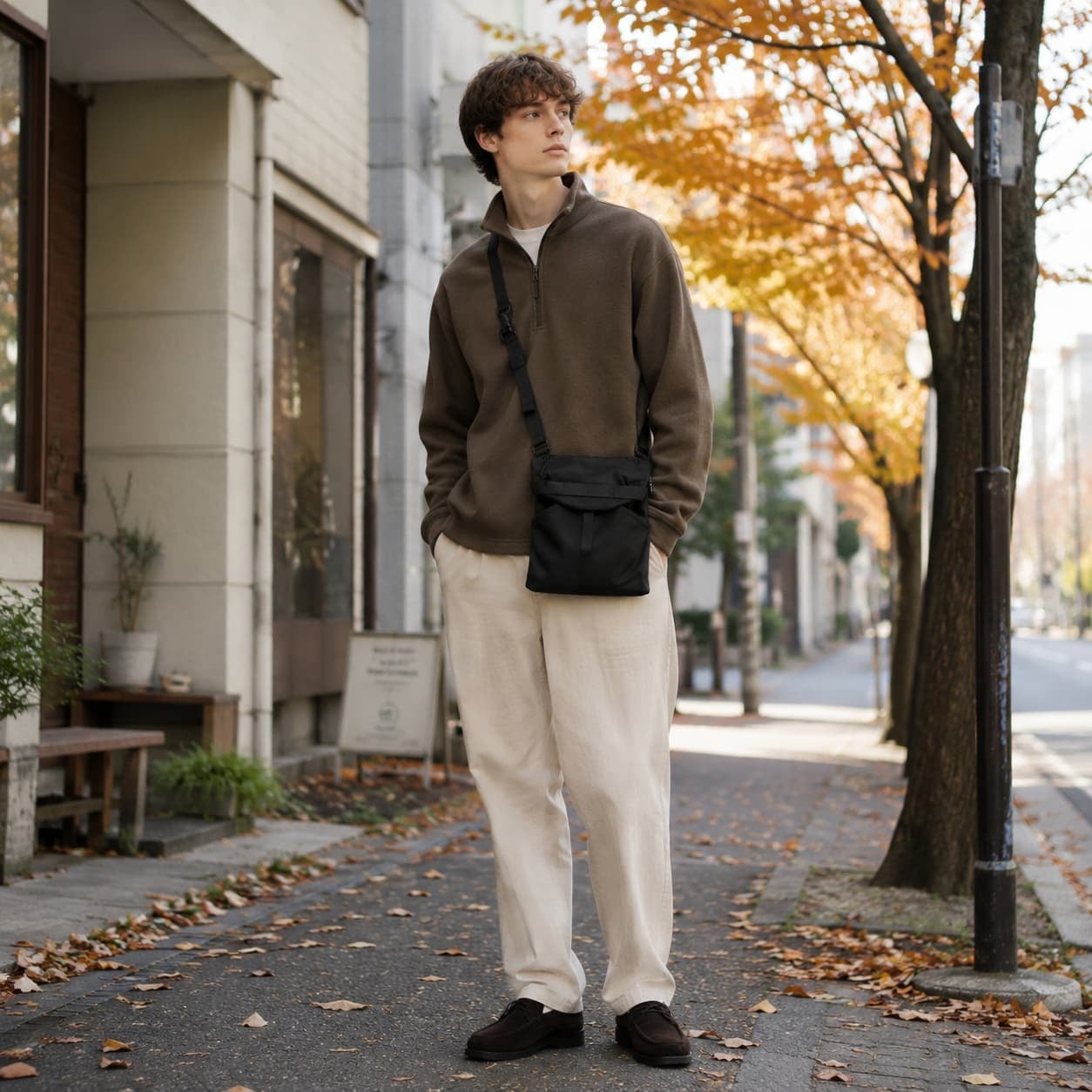 snowpeak Recycled Cordura Shoulder Bag ショルダーバッグ 斜め掛け 普段使い 使いやすい シンプル レディース メンズ ギフト プレゼント ブラック bb26su015