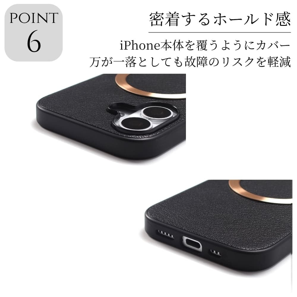 iphone16 ケース 本革 小銭入れ付き iphone16Pro iphone16e iphone16Plus iphone16ProMAX MagSafe対応 ウォレット 財布 レザー アイフォン 16 pro max plus 16e マグセーフ マグネット 小物入れ コイン カード リング ポーチ ヘビ柄 プロ マックス プラス ゴールド 送料無料