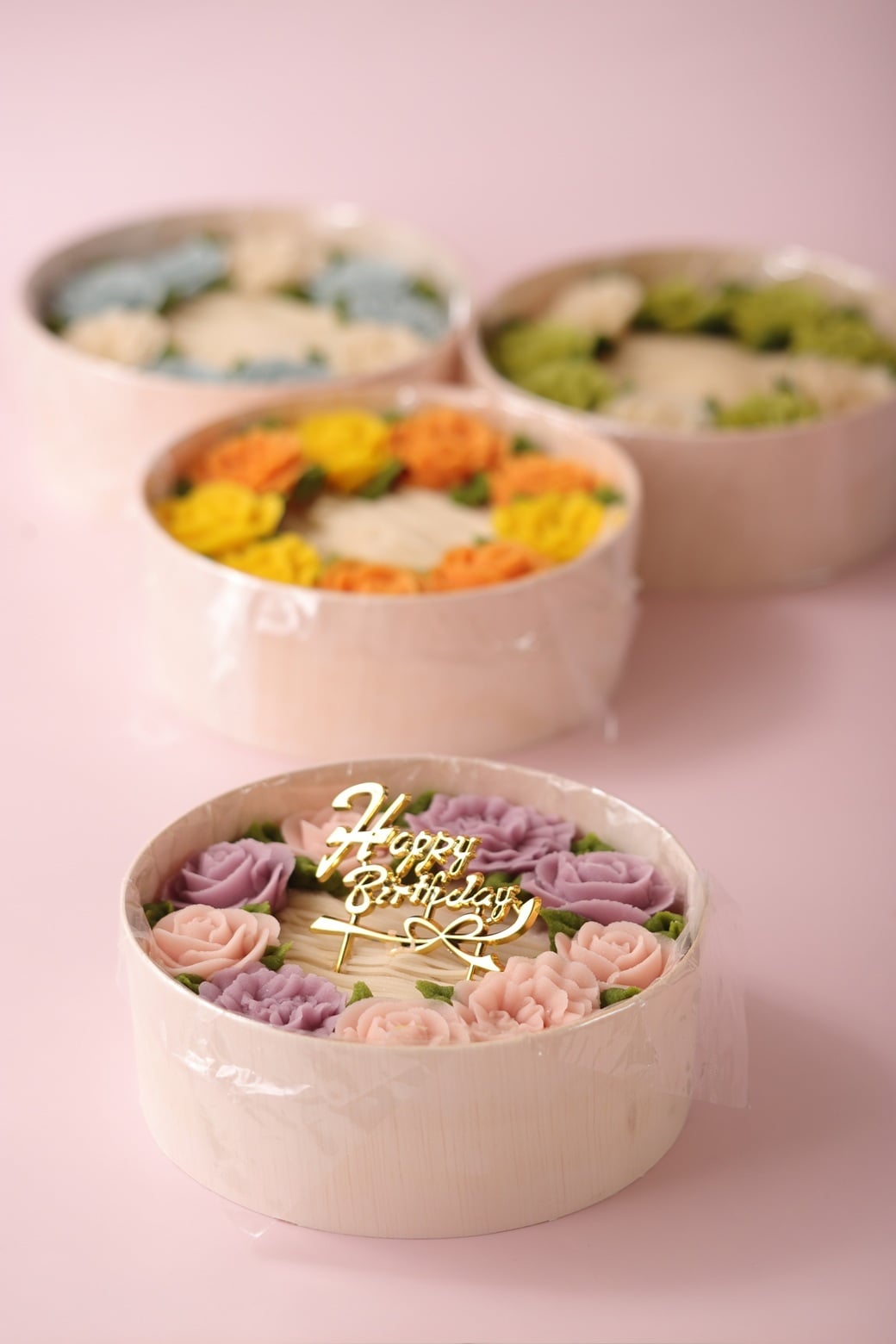 【味やお色が選べる♪】Birthdayフラワーおはぎボックス 誕生日プレゼント【誕生日ギフト】　和菓子ギフト