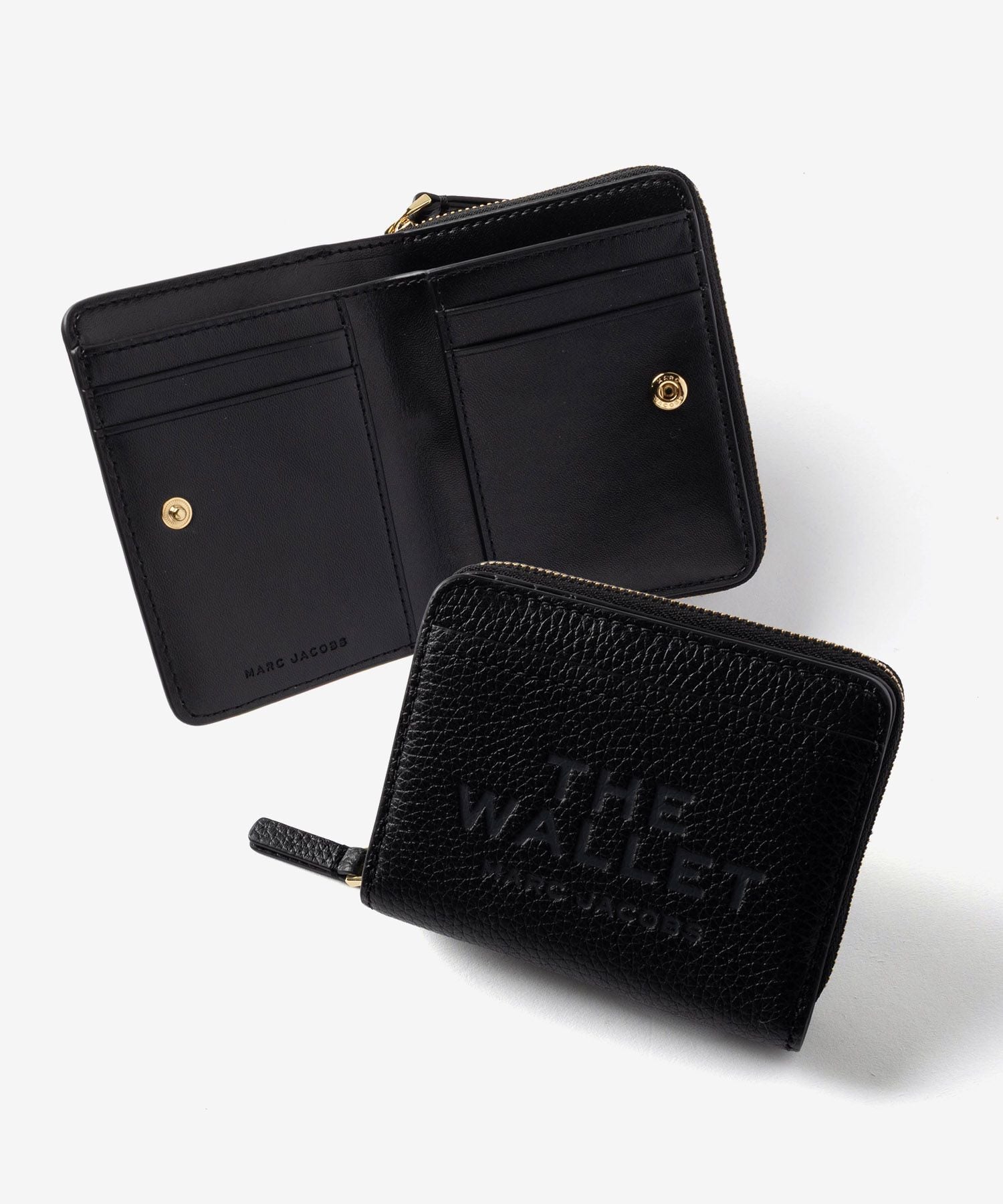 マークジェイコブス MARC JACOBS THE LEATHER MINI COMPACT WALLET ザ レザー コンパクト ウォレット ミニ 2R3SMP044S10 二つ折り財布 レディース 財布