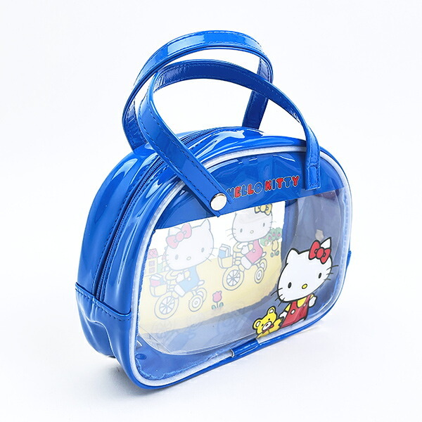 サンリオ ハローキティ ボストンバッグ風ポーチ 自転車 Sanrio