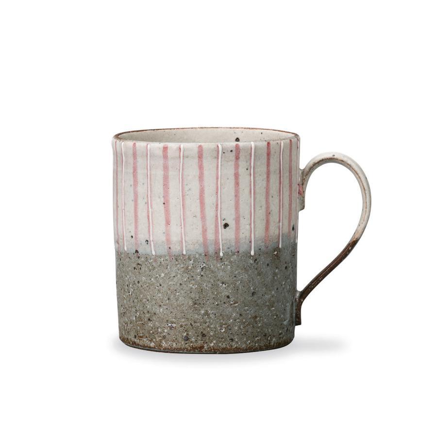 マグカップ マグ コップ コーヒーカップ ビッグサイズマグ 九谷焼 陶器 十草 相川志保 青・赤 手描き 和食器 おしゃれ ギフト 贈り物 日本製