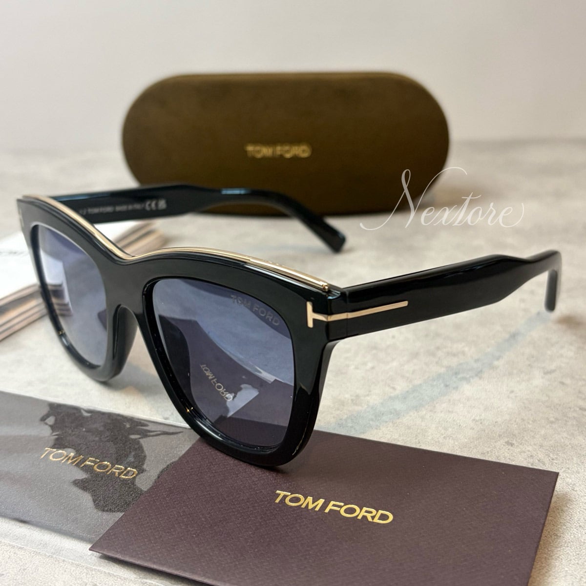 【並行輸入品】【正規品・新品 箱付き】TOMFORD トムフォード TF685 FT685 01C イタリア製 サングラス メガネ 眼鏡 メンズ レディース TOM FORD トム フォード 伊達メガネ
