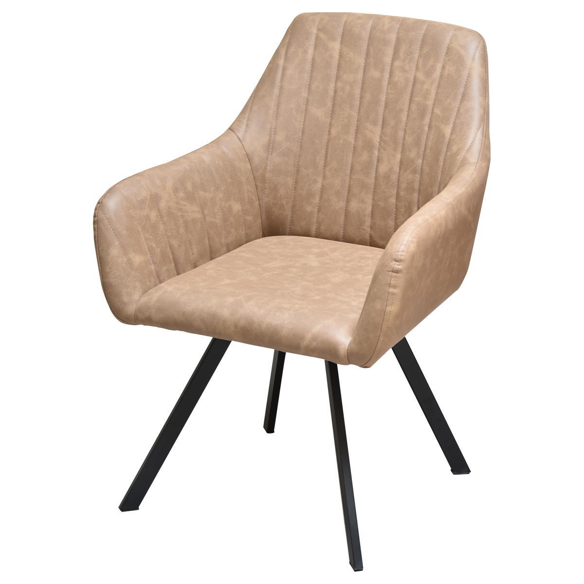 モダンクラブチェアー ONDC-0049 ブラウン ブラック 書斎 クラブチェア モダン 椅子 チェア レザーchair ダイニング シンプル アンティーク ソフトレザー 合皮張り chair ダイニングチェア レトロ おしゃれ 新生活