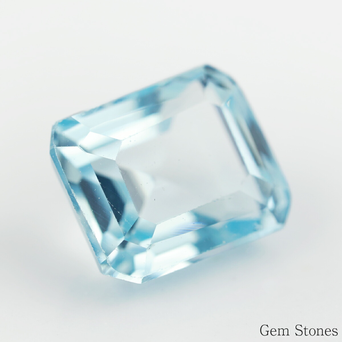 アクアマリン 1.577ct ルース 宝石 裸石  透明 クリア ブルー オリジナル ジュエリー ギフト