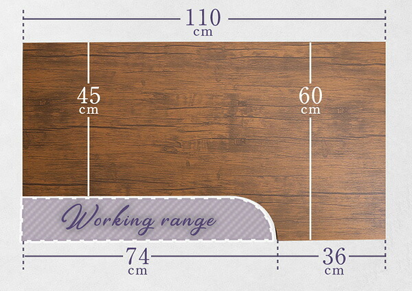 デスク チェア ヴィンテージ風L字パソコン -Lubbock- -ラボック- LBK-120--WAL ウォールナット W110cm×D60cm×H81.5cm ホームテイスト パソコン ヴィンテージ PC ラック 新生活