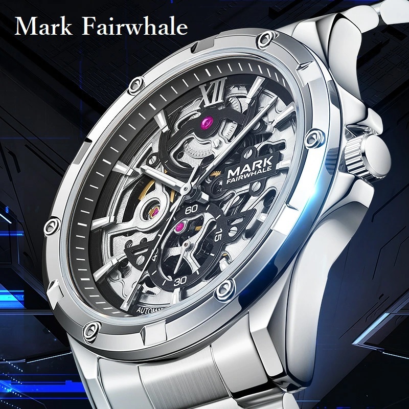 Mark Fairwhale FW-6960 メンズ 腕時計 自動巻き 防水 おしゃれ スポーツ ミリタリー かっこいい 彼氏 父の日 就職祝い 誕生日 プレゼント ギフト 10代 20代 30代 40代 50代 SALE 正規品