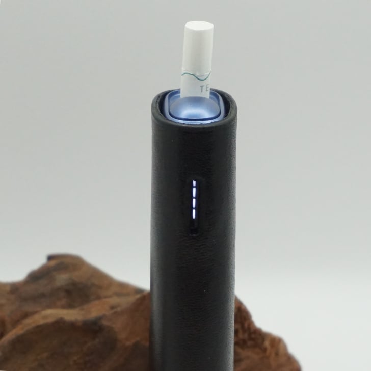 アイコスイルマアイワン専用ケースリニューアル版 アイコスイルマiワンケース IQOS ILUMA i ONE ケース アイコスイルマワンケース IQOS ILUMA ONE 電子タバコ 加熱式たばこ ハンドメイド レザークラフト レザー 牛革 本革 栃木レザー革小物 ブラック