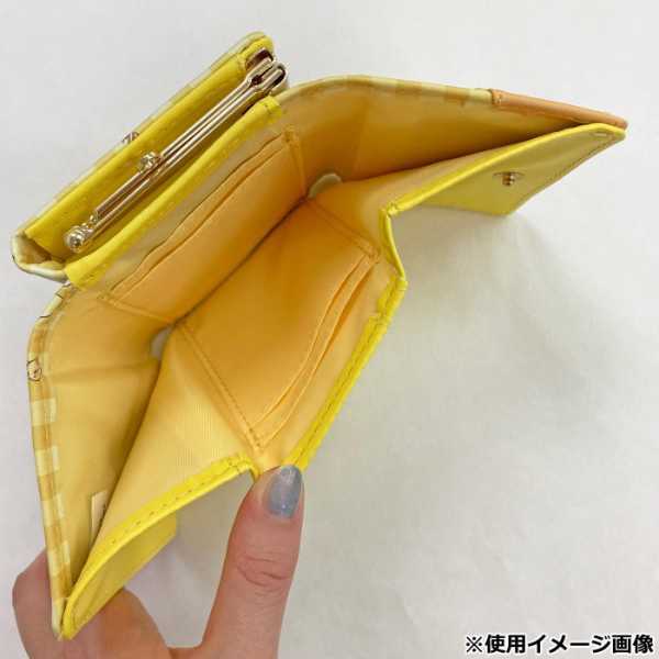 ポムポムプリン 口金財布 がま口 財布 レディース サンリオ 30周年記念デザイン キャラクター グッズ 小物入れ ミニ財布 折りたたみ ウォレット プレゼント ギフト サンリオ正規ライセンス品