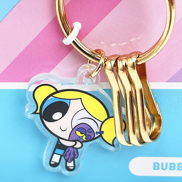 パワーパフガールズ バブルス アクリルカラビナチャーム