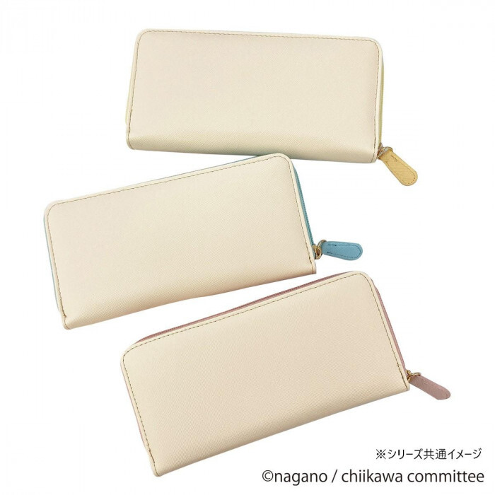ちいかわ ラウンド長財布 うさぎ イエロー 黄色 レディース メンズ ロングウォレット 合皮 キャラクターグッズ かわいい おしゃれ 財布 ウォレット グッズ プレゼント ギフト