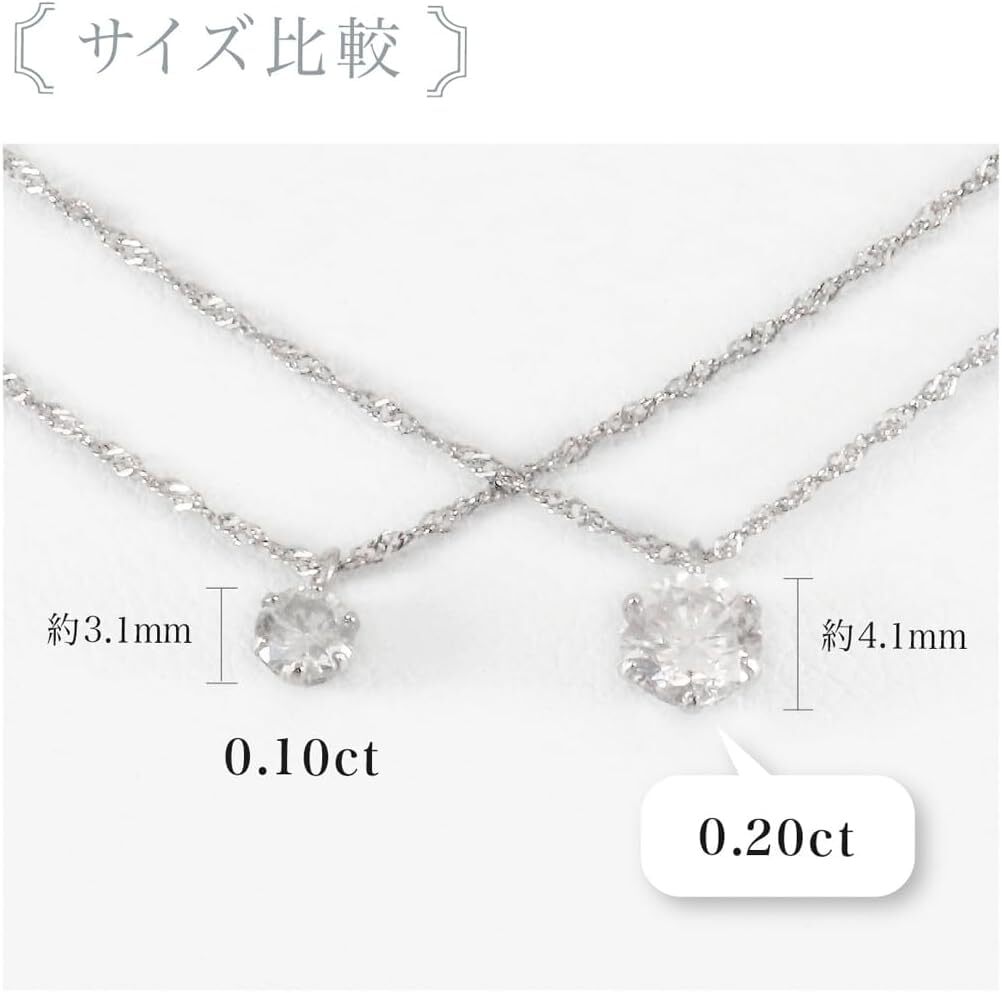 プラチナダイヤ ペンダントネックレス 0.20カラットSI級良質ダイヤプチ 【送料無料】 【4月誕生石ダイヤ】 【レディース,激安,特価,通販】