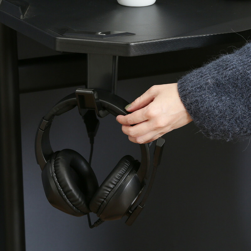 GAMING DESK XeNO(ゼノ)イージー01 FULL ブラック・ブルー 2色展開 デスク パソコンデスク ワークデスク 在宅ワーク おしゃれ シンプル 新生活 家具 インテリア 不二貿易