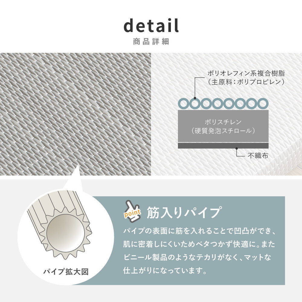 【12枚セット】 水拭きできる い草風 置き畳 おぼろ 約82×82×2.5cm 12枚入り 半畳 縁なし フロア畳 ユニット畳 PP 滑り止め付き