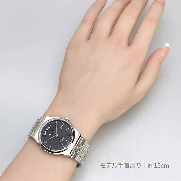 CASIO 腕時計 カシオ 時計 ウォッチ チープカシオ チプカシ スタンダード アナログ クオーツ メンズ シルバー×ブラック 海外モデル MTP-B146D-1AV [並行輸入品]
