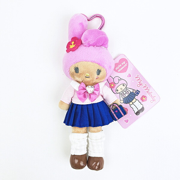 サンリオ 日焼け マイメロディ スタイルアップマスコットキーホルダー (コギャル) Sanrio