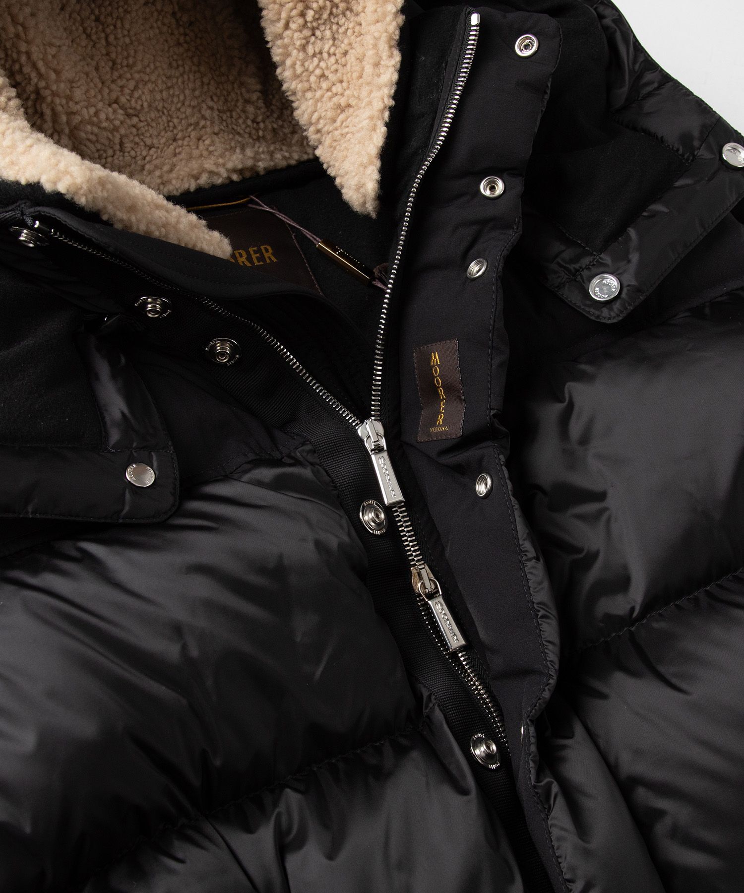 ムーレー MOORER Bomber jacket ボンバージャケット JAKE-SHK ジェイク MOUBO100161 TEPA206 ダウンジャケット メンズ アウター JAKE SHK