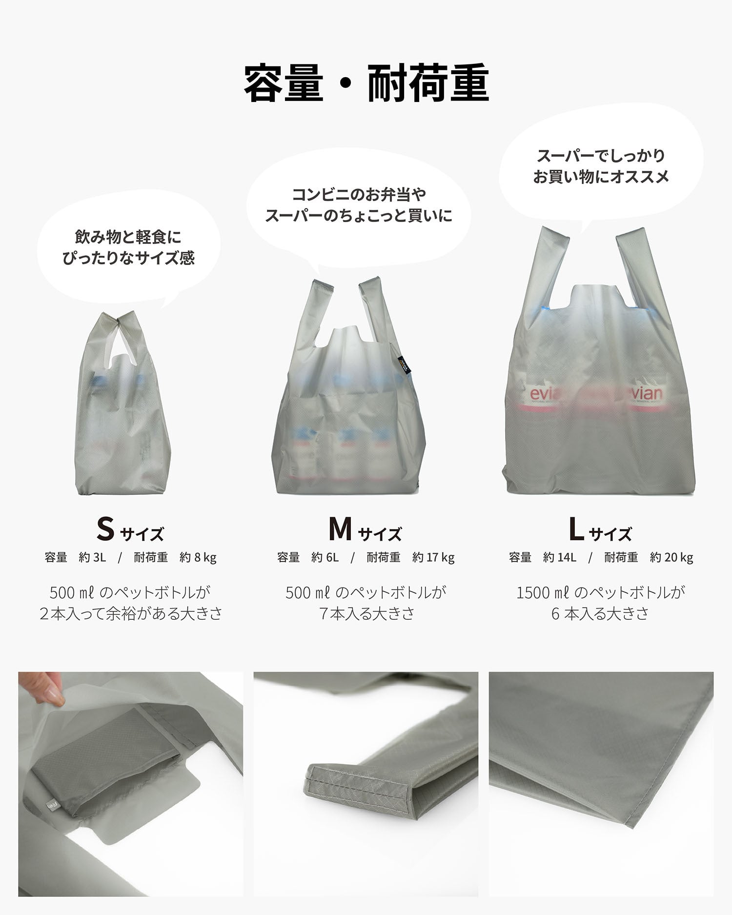 エコバッグ Regile2（レジル2） Mサイズ マイバッグ メンズ 折りたたみ ミニマル コンパクト 父の日 日本製 エコバック コンビニ プチギフト 送別会 退職祝い 異動祝い [aso]