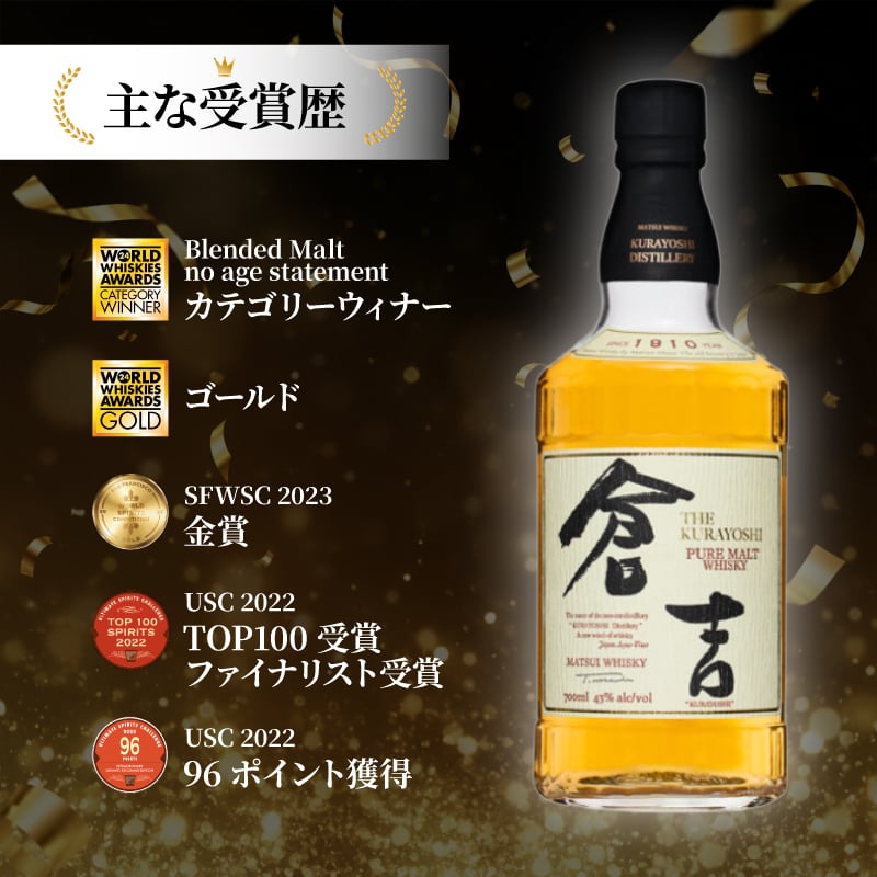 倉吉 700ml 名入れ ウイスキー お酒 43度 ロックグラス セット ピュアモルト 名前入り プレゼント ギフト 面白い センス 定年退職 還暦祝い 退職祝い 男性 女性 お祝い 古希 喜寿 傘寿 米寿 卒寿 白寿 百寿 敬老の日