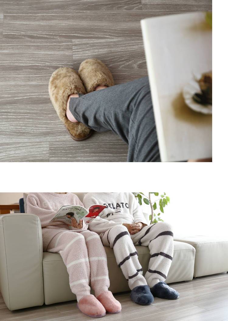 スリッパ ムートン ルームシューズ 羊毛 室内 来客用 ふわふわ もこもこ ブランド je'coule 低反発 冬 高級 あたたかい ルームシューズ かわいい おしゃれ 滑り止め 男女兼用 冷え対策 ギフト プレゼント 7F (09000082r)