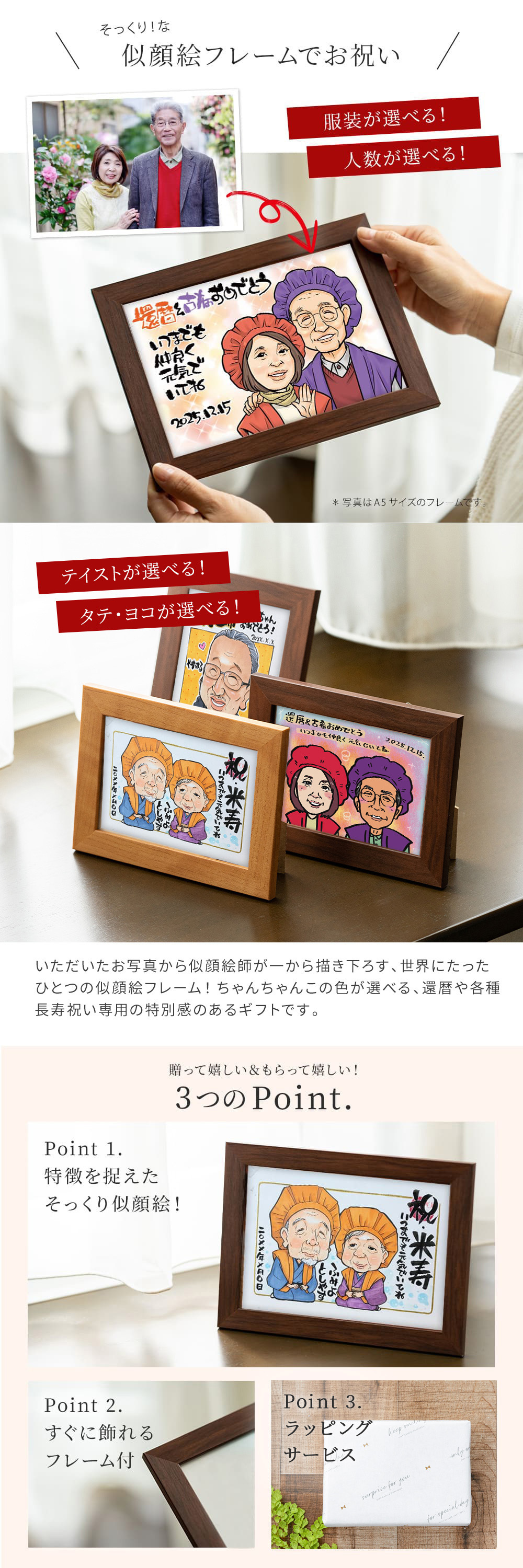 似顔絵 依頼ギフト 額縁無料 還暦祝い 額縁 付き プレゼント お祝い サプライズ 母 父 祖父 祖母 男性 女性 両親 夫婦 喜寿 祝い 卒寿 古稀 米寿 金婚式 傘寿 銀婚式 白寿 長寿祝い 結婚50周年 賀寿 イラスト 結婚記念日 A4 A5 父の日 2026 プレゼント