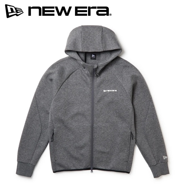 ニューエラ ゴルフ テック スウェット フルジップ フーディー Emboss Logo ダークグレー New Era Golf (15129442) 2026年秋冬モデル お誕生日祝い お祝い 記念品 お父さん 父の日 彼氏 男性 30代 40代 50代 60代 母の日 お母さん 還暦祝い 敬老の日 彼女 人気プレゼント プレゼント