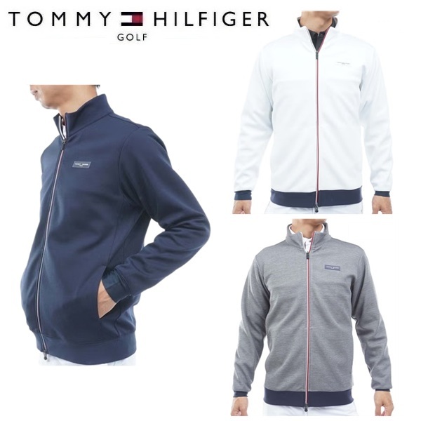 トミーヒルフィガー ゴルフ メンズ スクラムテック スウェットジャケット TOMMY HILFIGER THMA658 2026年秋冬モデル お誕生日祝い お祝い 記念品 お父さん 父の日 彼氏 男性 30代 40代 50代 60代  還暦祝い 敬老の日 人気プレゼント プレゼント