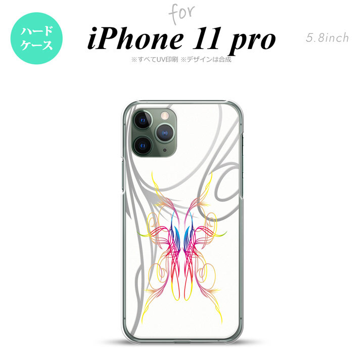 iPhone11Pro iPhone11 Pro スマホケース ハードケース ピンスト 白 ピンク ブルー メンズ レディース nk-i11p-1244