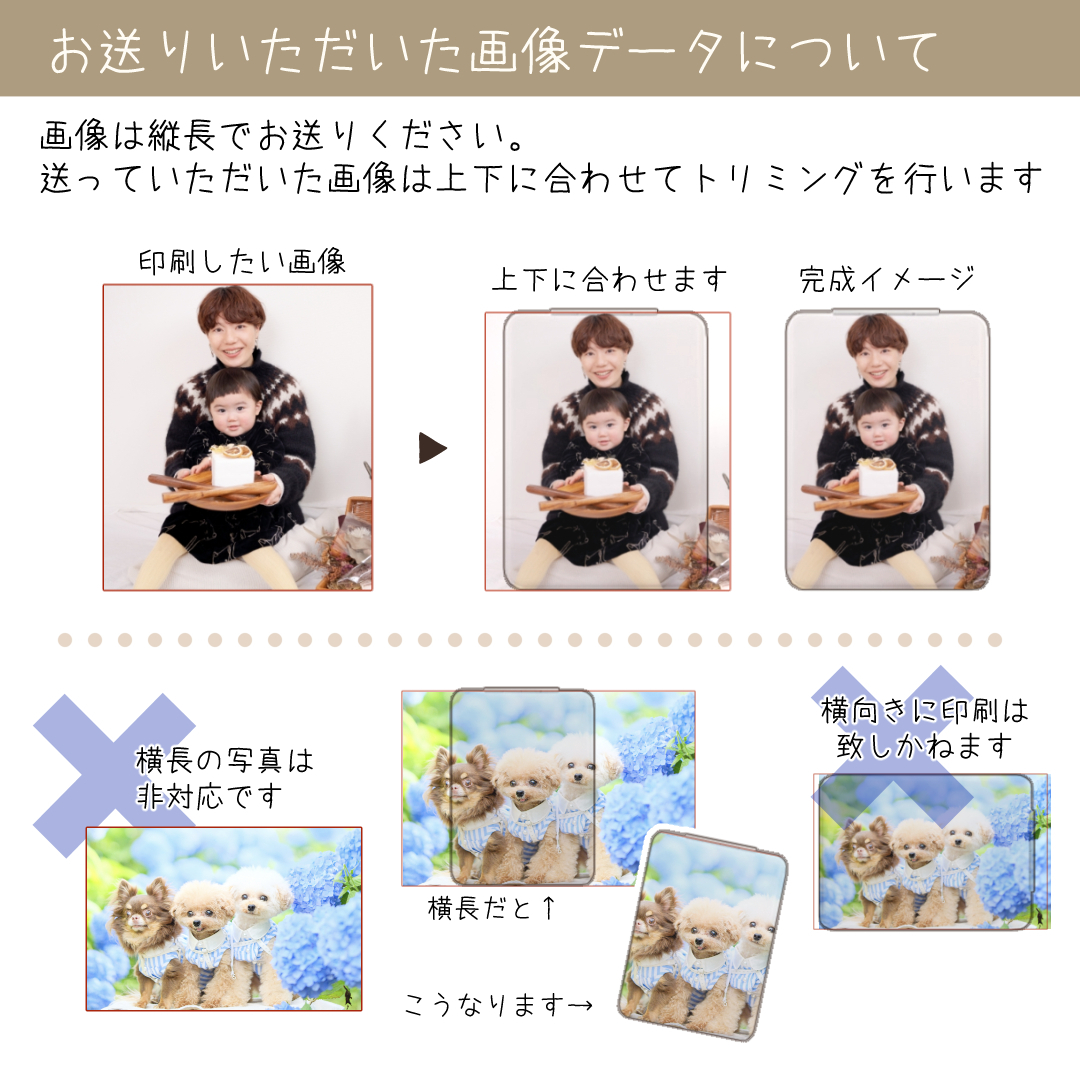 写真入りコンパクトミラー 名入れ無料 オーダーメイド オリジナル うちの子グッズ フルカラー プリント 二面鏡 折りたたみ式 美容小物 ノベルティ お祝い 内祝い 入園 入学 卒園 卒業 卒団 父の日 母の日 敬老の日 誕生日 クリスマス 男の子 女の子 ペット 犬 猫 推し活