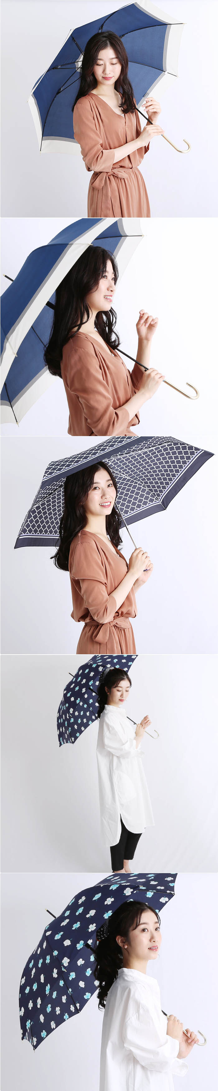 傘 レディース 耐風 通販 60cm 長傘 可愛い amusant sous la pluie 耐風傘 グラスファイバー骨 丈夫 壊れにくい おしゃれ 大人 かわいい 軽い 軽量 通勤 通学 シンプル スリム 雨傘