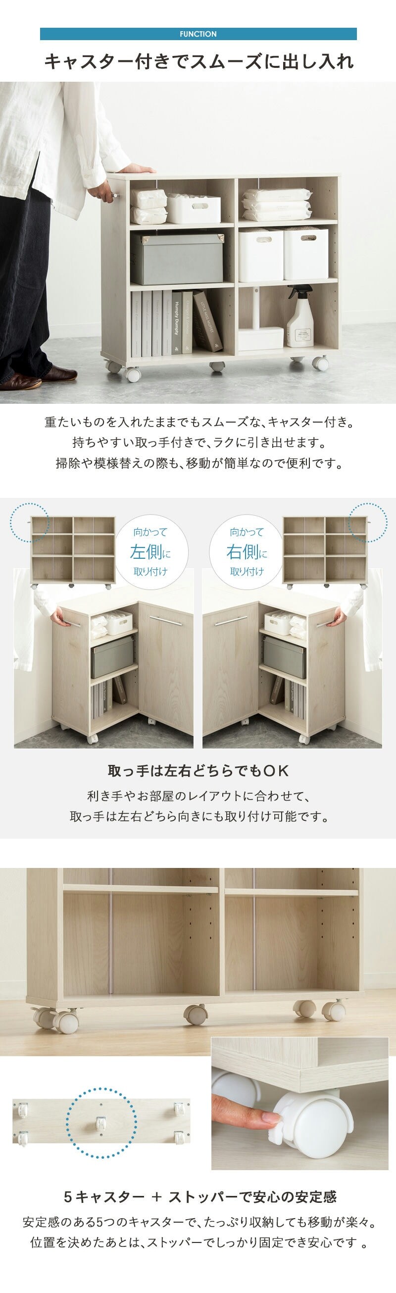 収納家具 ラック 押入れ収納 奥行75cm 選べる幅3サイズ (19/25/38cm) iw-29 クローゼット収納 リビング収納 すき間収納 サニタリー収納