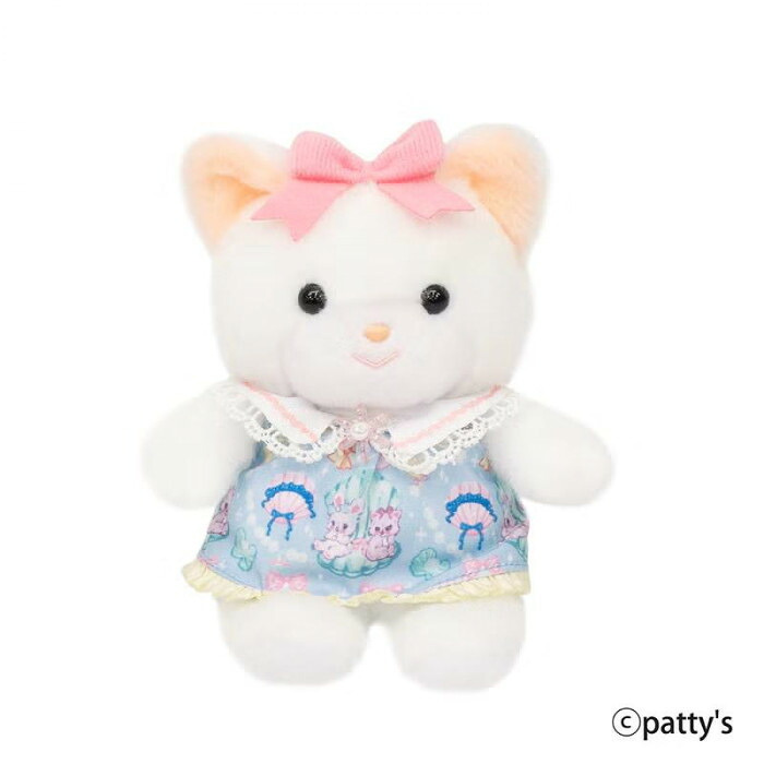 SWIMMER レトロぬいぐるみ これくしょん mini クリーミーねこ 専用ポーチ付き ぬいぐるみ 人形 レトロ雑貨 ファンシー雑貨 プレゼント ギフト 癒し系 キャラクター