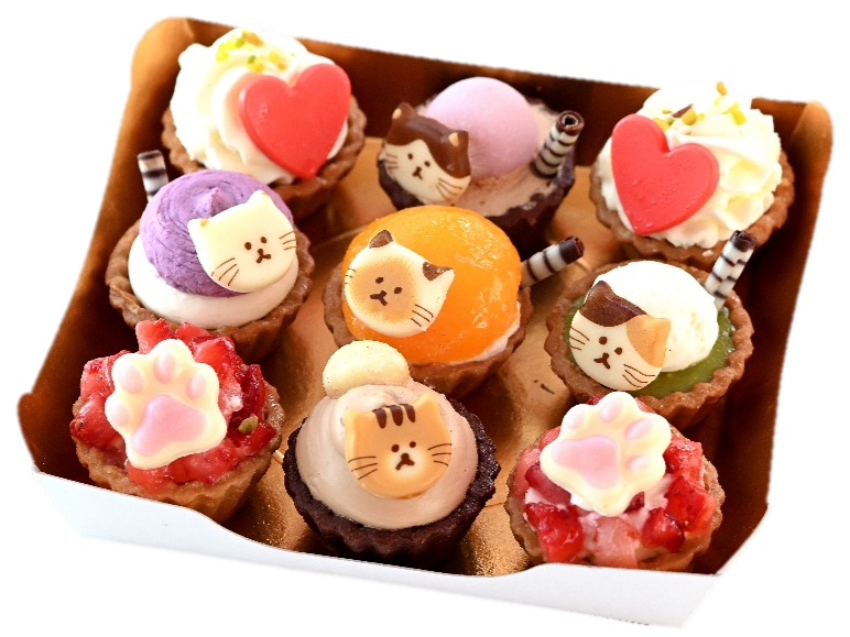 【祝！誕生日】ねこみにタルトセット 9個入 冬フレーバー