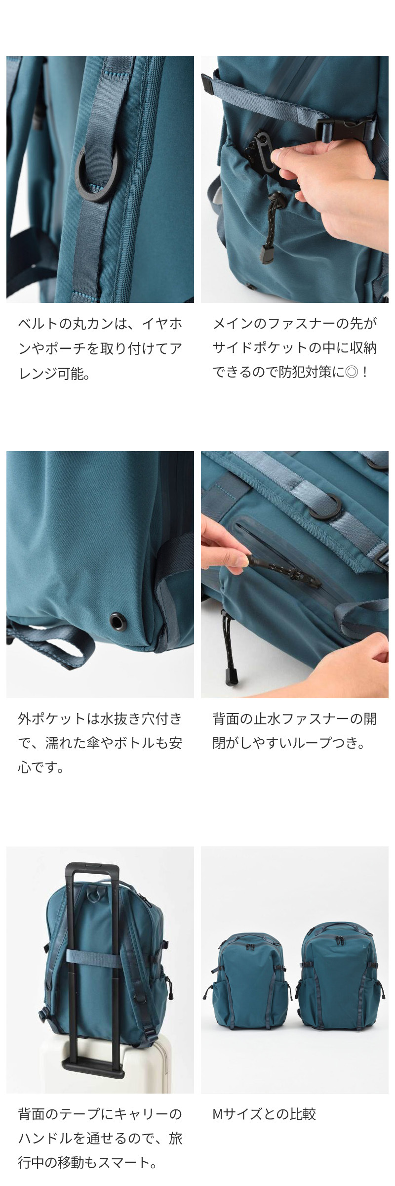 【正規販売】MILESTO ミレスト LIKID リキッド MLS855 サイドバックルバックパックL バックパック 撥水 はっ水 防水 22L リュック 軽量 旅行 ビジネス 通勤 ブラック グレー 通学 ギフト プレゼント メンズ レディース ブランド グッドデザイン賞 キャリーオン PC収納