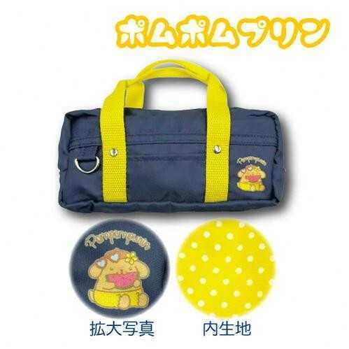 ポムポムプリン マルチポーチ ギャル 4 サンリオ キャラクター 小物入れ 化粧ポーチ ペンケース ミニバッグ 持ち手付き 収納 ポケット付き 可愛い おしゃれ レディース キッズ サンリオ正規ライセンス品