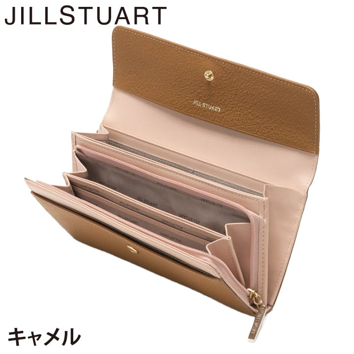 ジル スチュアート 財布 長財布 レディース 牛革 ミスティ かぶせ リボン 薄型 ギフト JILL STUART