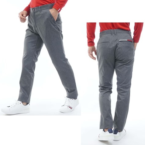 トミーヒルフィガー ゴルフ メンズ ベーシック テーパードパンツ TOMMY HILFIGER GOLF THMA665 2026年秋冬モデル お誕生日祝い お祝い 記念品 お父さん 父の日 彼氏 男性 30代 40代 50代 60代  還暦祝い 敬老の日 人気プレゼント プレゼント