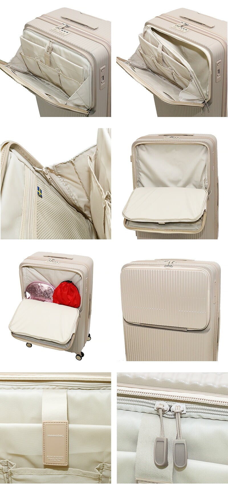 イノベーター スーツケース キャリーケース 62L 3-5泊程度 innovator INV60 メンズ レディース 送料無料 誕生日プレゼント 【正規代理店】