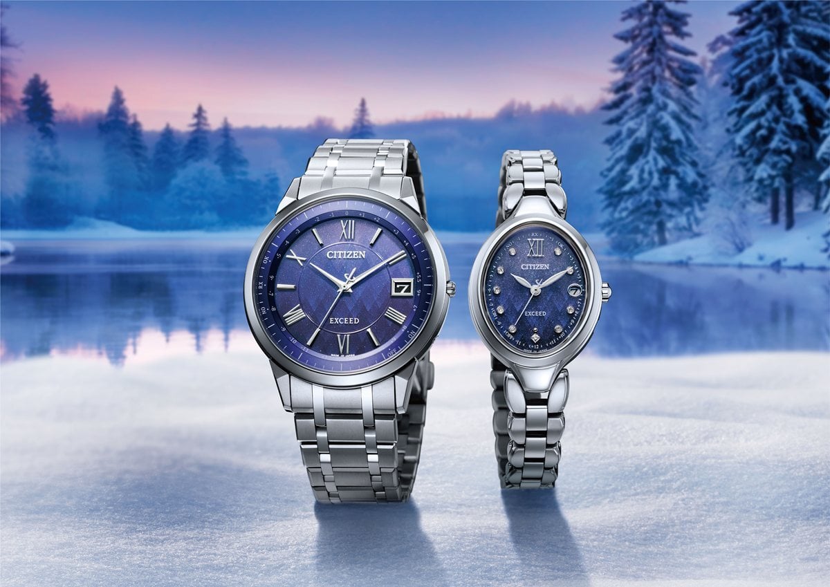 シチズン エクシード CITIZEN EXCEED エコドライブ 電波時計 DEAR Collection 限定 腕時計 ペアモデル メンズ レディース CB1140-79L ES9510-65L Limited Pair Model【2026 新作】